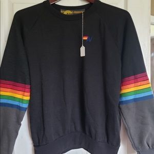 Aviator Nation 🌈Rainbow🌈 Crewneck Sweatshirt